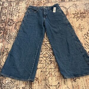 Old Navy Super Wide Leg Jeans 6P